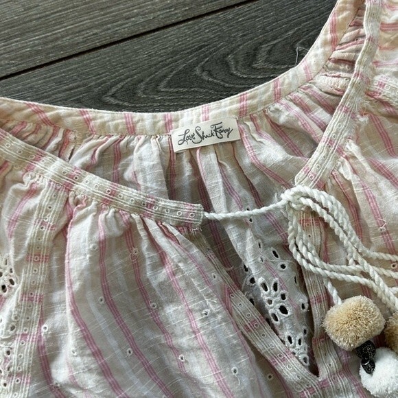 Rare Loveshackfancy Pink Isla Midi Embroidered Boho Dress - Picture 3 of 15